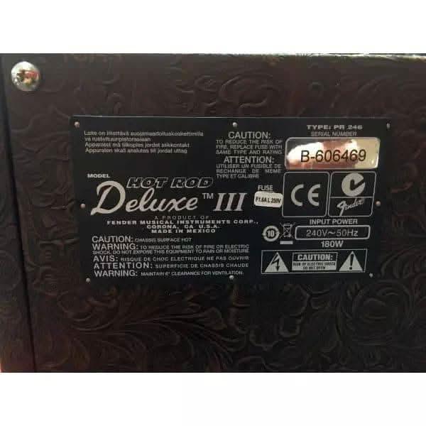 Electric Amps Fender GIG Guitars