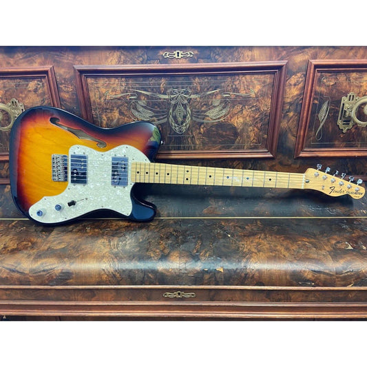 Fender Telecaster Thinline Classic Series ’72 Sunburst 2014 Fender Electric Guitars