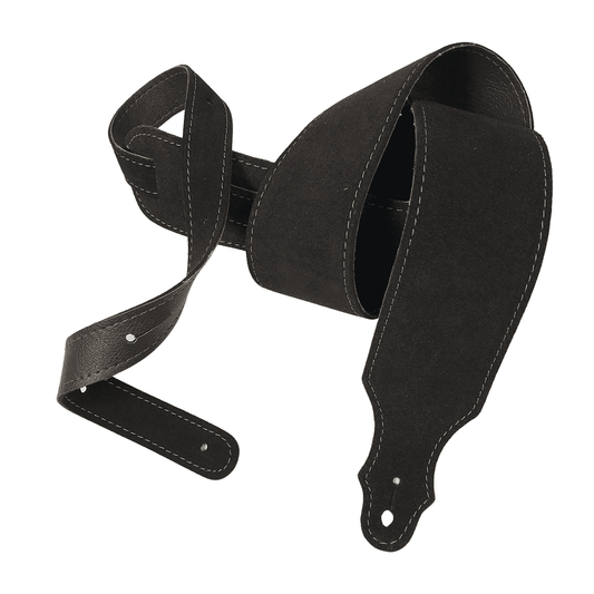 Franklin 2.5" Chocolate Purist Suede Strap with Buck Backing Franklin Straps