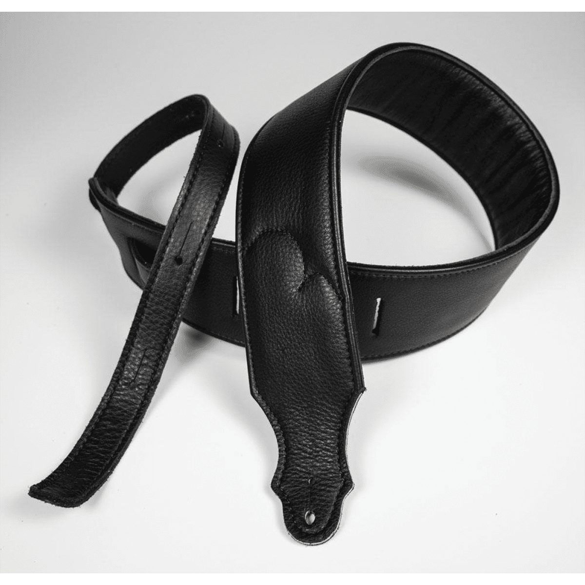 Franklin 2.5" Premium Black Padded Glove Leather Strap Franklin Straps