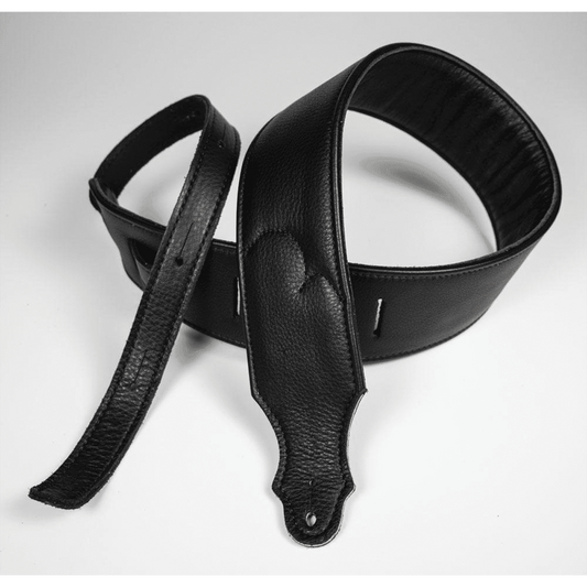 Franklin 2.5" Premium Black Padded Glove Leather Strap Franklin Straps