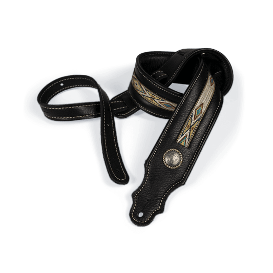 Franklin 2" Southwest Padded Glove Leather with Hitch Weave & Concho Franklin Straps