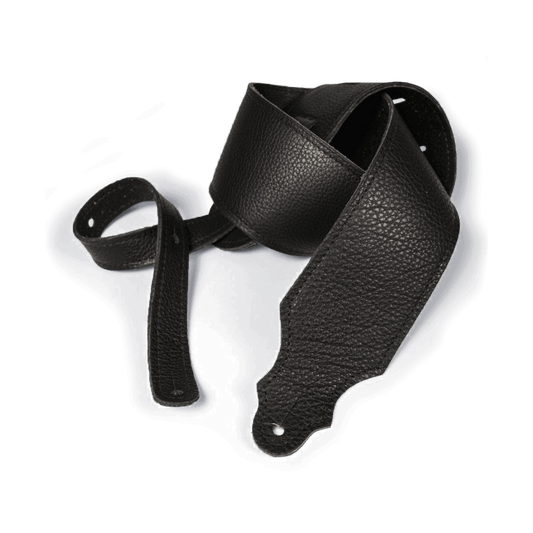 Franklin 3" Black Purist Leather Strap with Buck Backing Franklin Straps