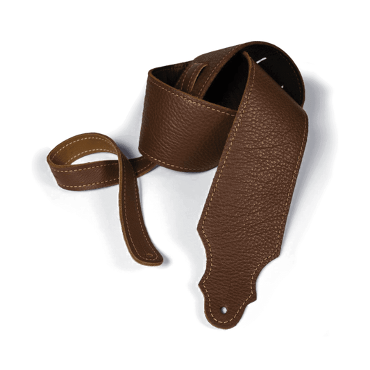 Franklin 3" Caramel Purist Leather Strap with Buck Backing Franklin Straps