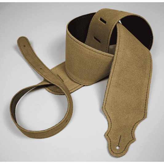 Franklin 3" Honey Purist Suede Strap with Buck Backing Franklin Straps