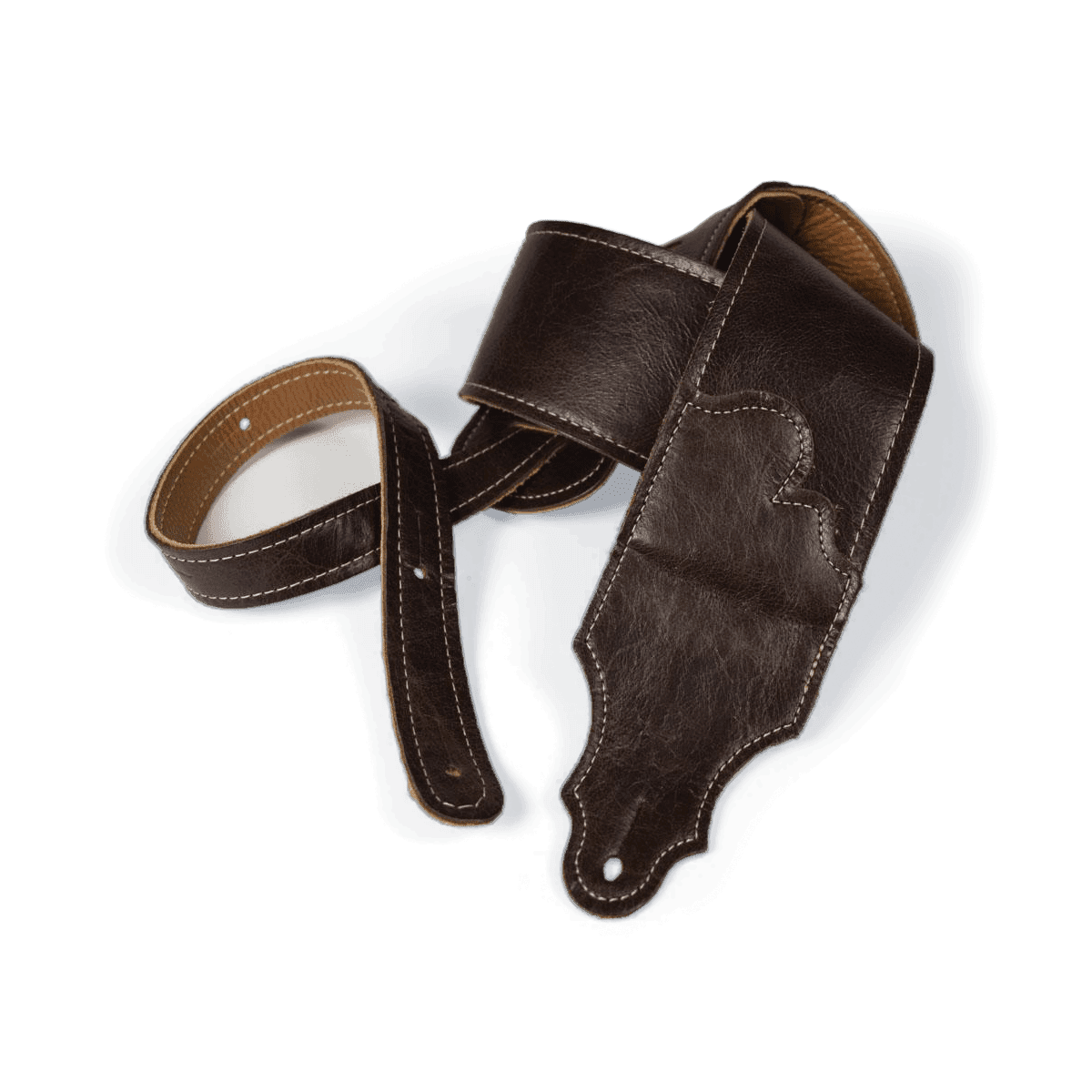 Franklin 3" Jackson Hole Chocolate Aged Leather Strap Franklin Straps