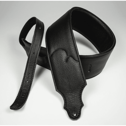 Franklin 3" Premium Black Padded Glove Leather Strap Franklin Straps