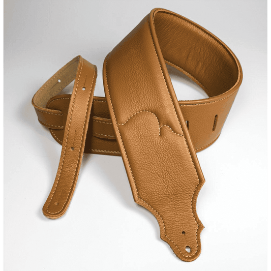 Franklin 3" Premium Caramel Padded Glove Leather Strap Franklin Straps