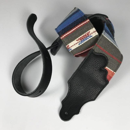 Franklin 3" Saddle Blanket Strap with Black Glove Leather Ends Franklin Straps