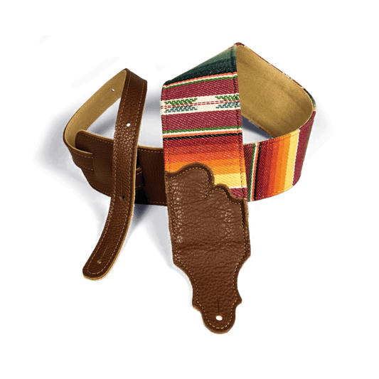 Franklin 3" Saddle Blanket Strap with Caramel Glove Leather Ends Franklin Straps