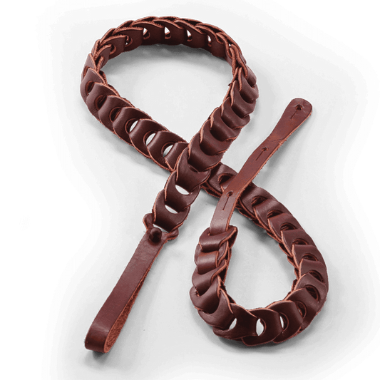Franklin Mandolin Strap Handmade Link Design Burgundy Franklin Straps