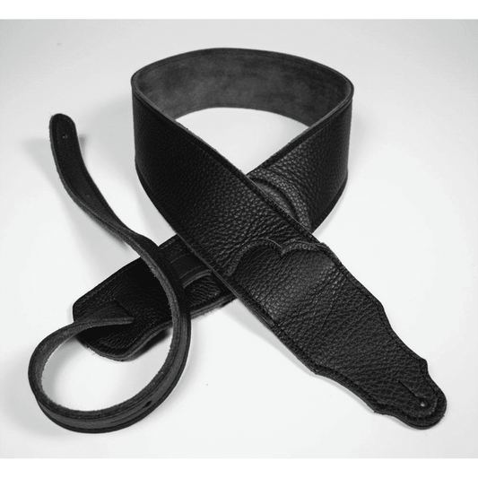 Franklin Original 2.5" Black Glove Leather with Black Stitching Franklin Straps