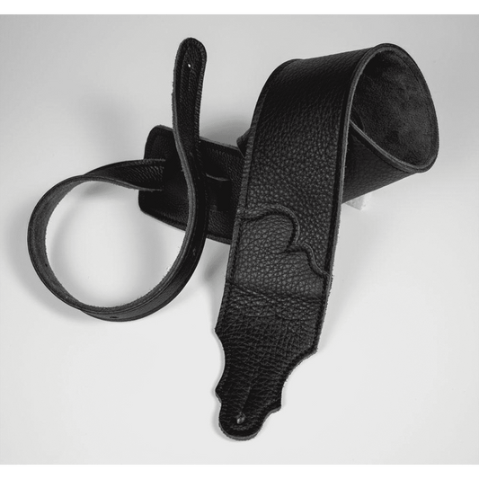 Franklin Original 3" Black Glove Leather with Black Stitching Franklin Straps