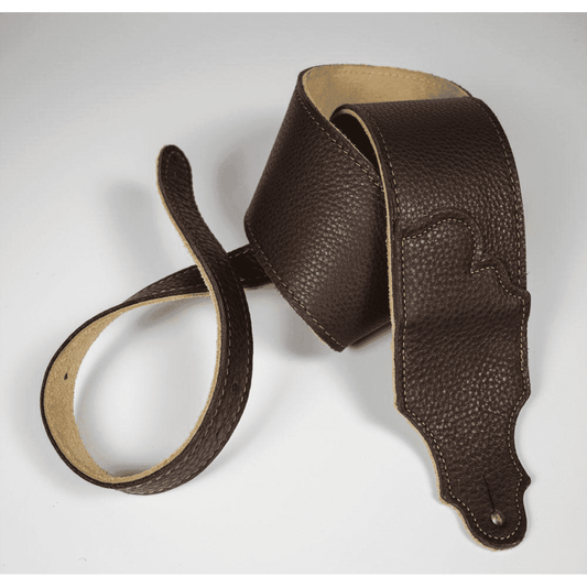 Franklin Original 3" Chocolate Glove Leather with Gold Stitching Franklin Straps