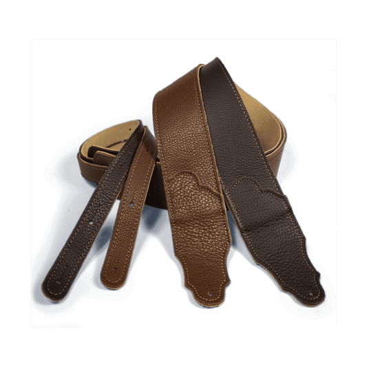 Franklin Original 3" Chocolate Glove Leather with Gold Stitching Franklin Straps