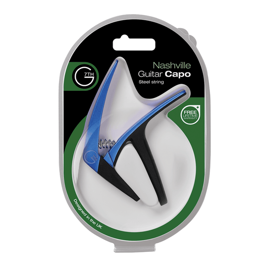 G7 Nashville 6 String Blue Capo G7th Capos