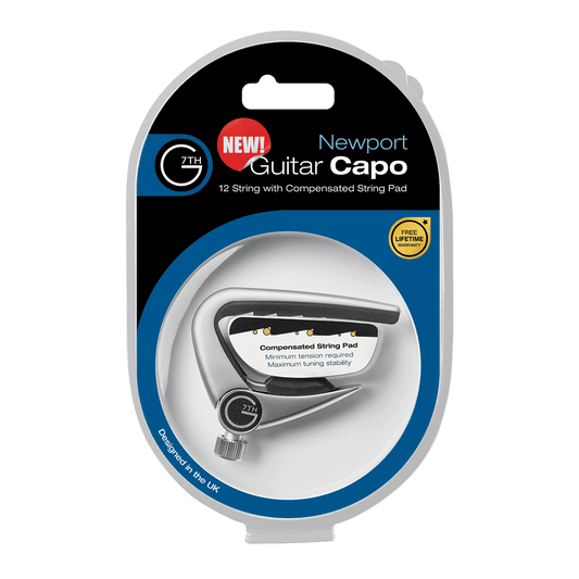 G7 Newport 12 String Capo with Compensated String Pad G7th Capos