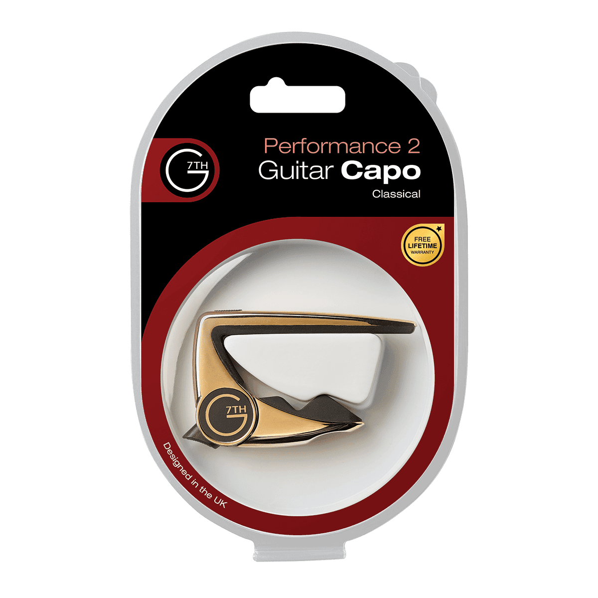 G7 Performance 2 Classic Capo Gold G7th Capos