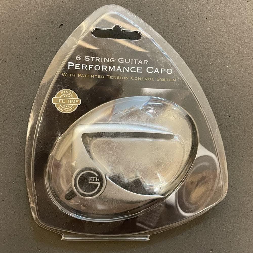 G7 Performance original Capo Silver G7th Capos