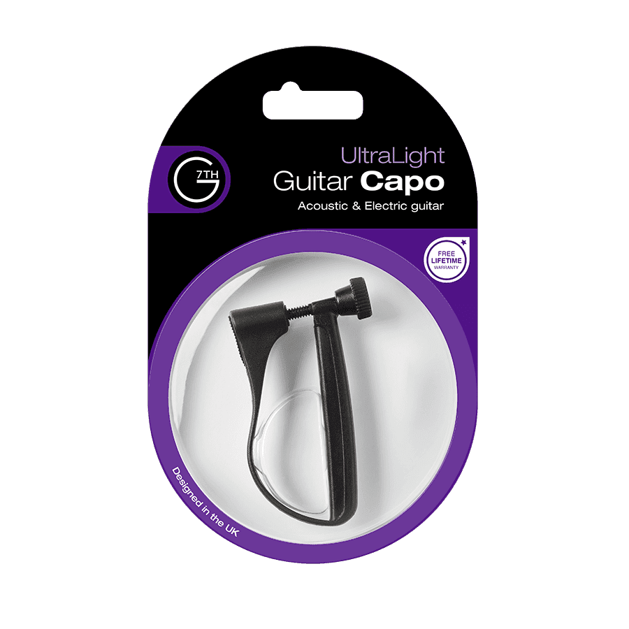 G7 Ultralight Black Guitar Capo G7th Capos