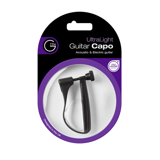 G7 Ultralight Black Guitar Capo G7th Capos