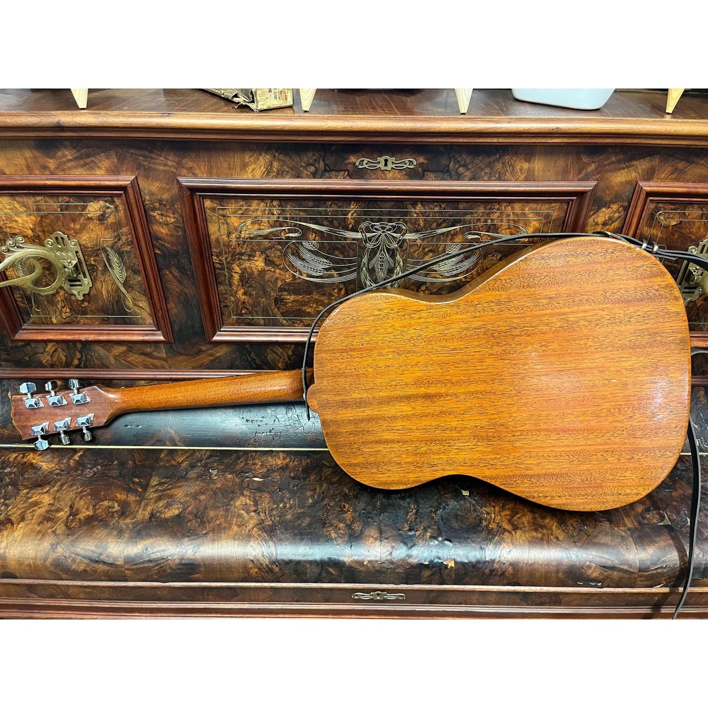 1959 Gibson LG-0 Acoustic Guitar - Fair Condition, Vintage Sound Gibson Acoustic Guitars
