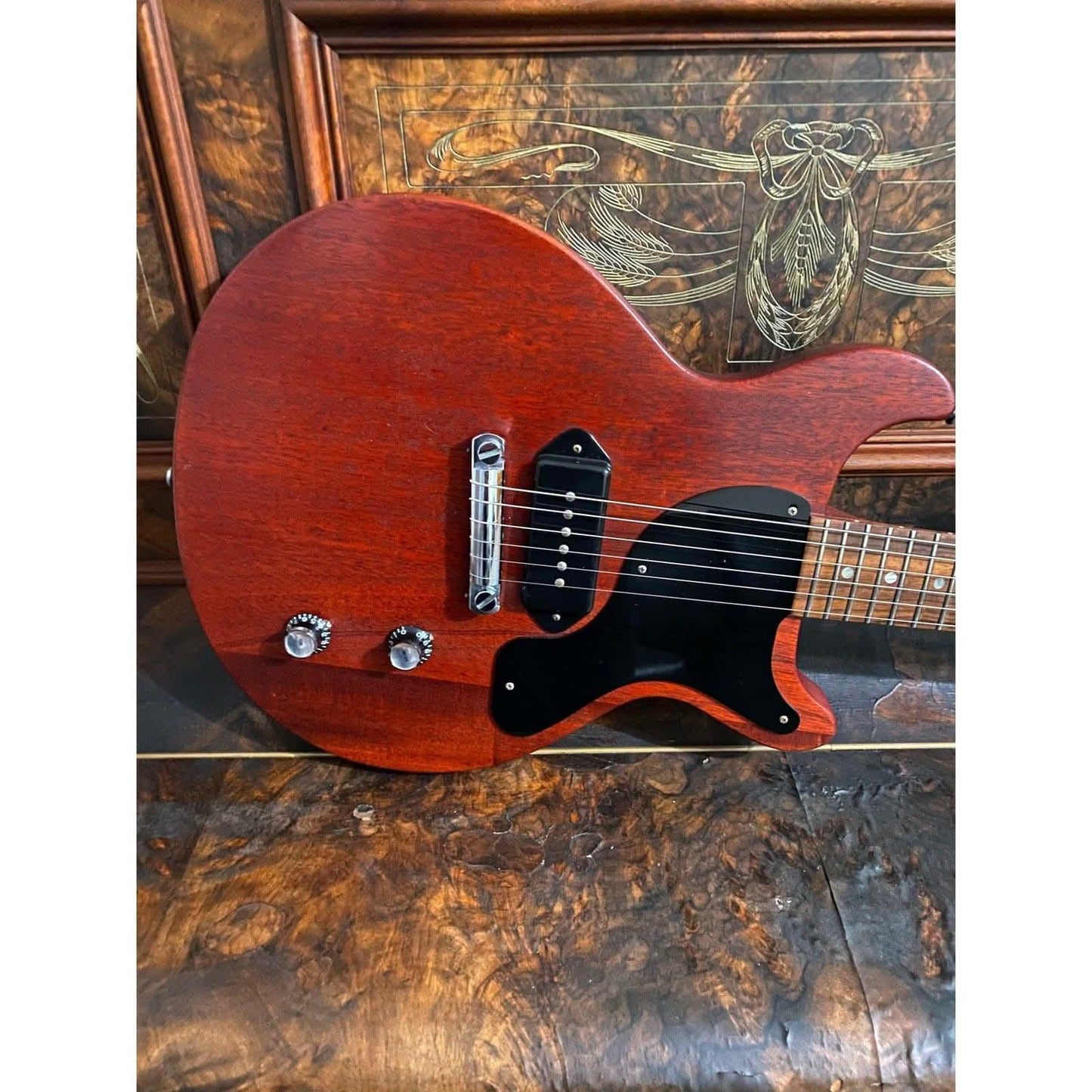2006 Gibson Les Paul Junior Double Cutaway Faded Cherry Gibson Electric Guitars