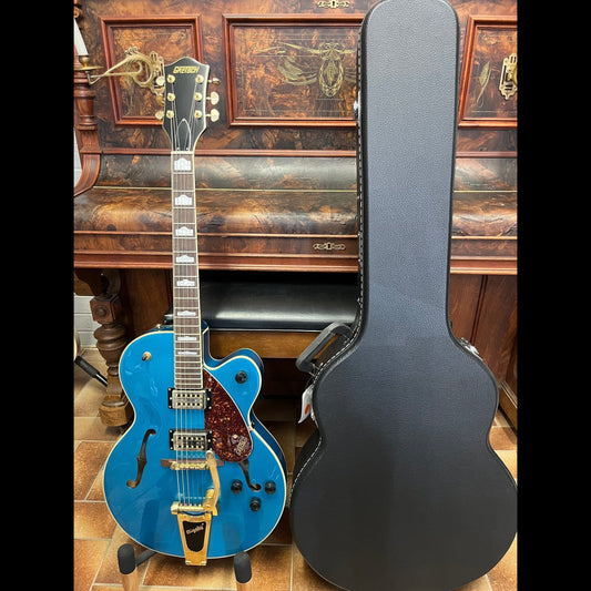 Gretsch G2410TG Streamliner Hollow Body with Bigsby - Ocean Turquoise USED Gretsch Semi-Hollow Guitars