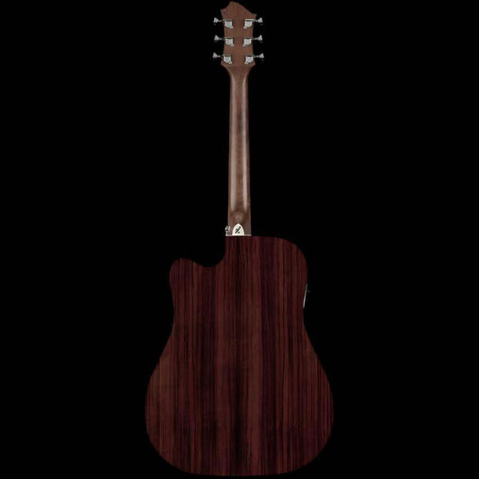Hagstrom Orsa Series Dreadnought AC/EL Guitar with Cutaway in Natural Hagstrom Guitars Acoustic Guitars