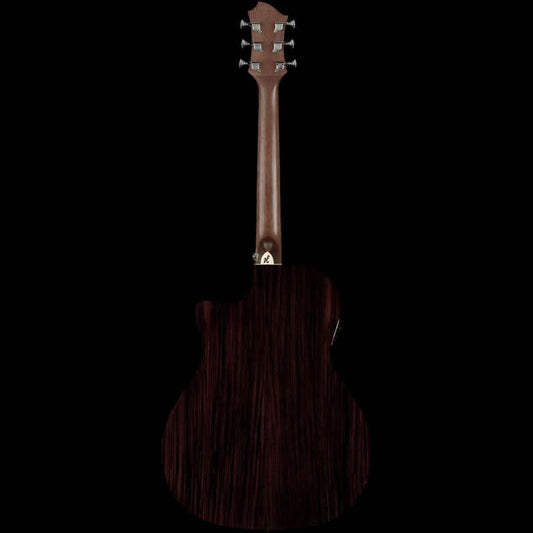 Hagstrom Orsa Series Grand Auditorium AC/EL Guitar with Cutaway in Natural Hagstrom Guitars Acoustic Guitars