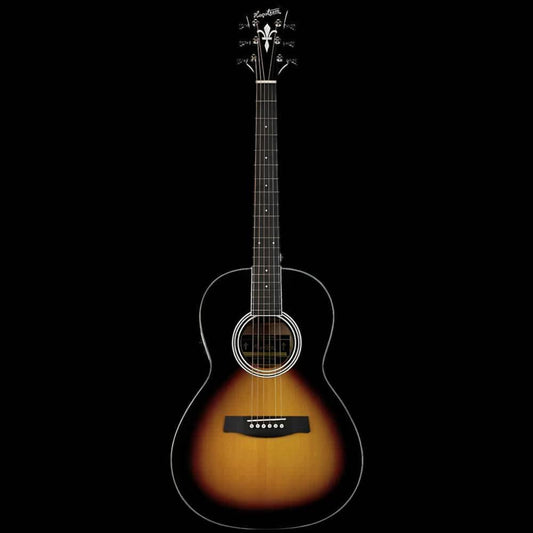 Hagstrom Seafarer II Series Parlor AC/EL Guitar in Tobacco Sunburst Hagstrom Guitars Acoustic Guitars