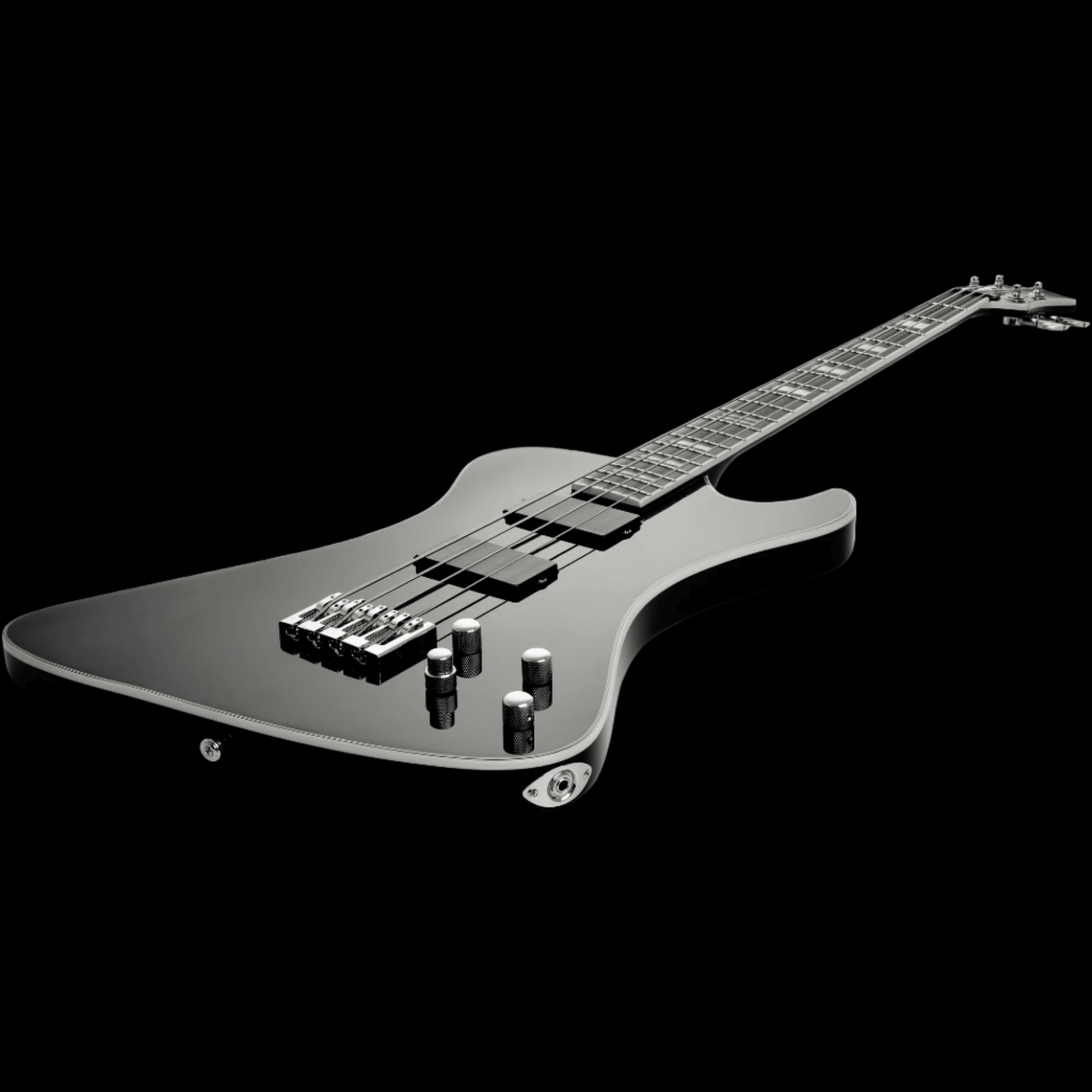 Hagstrom Nekromant 4 Bass Black Gloss Hagstrom Guitars Bass Guitars