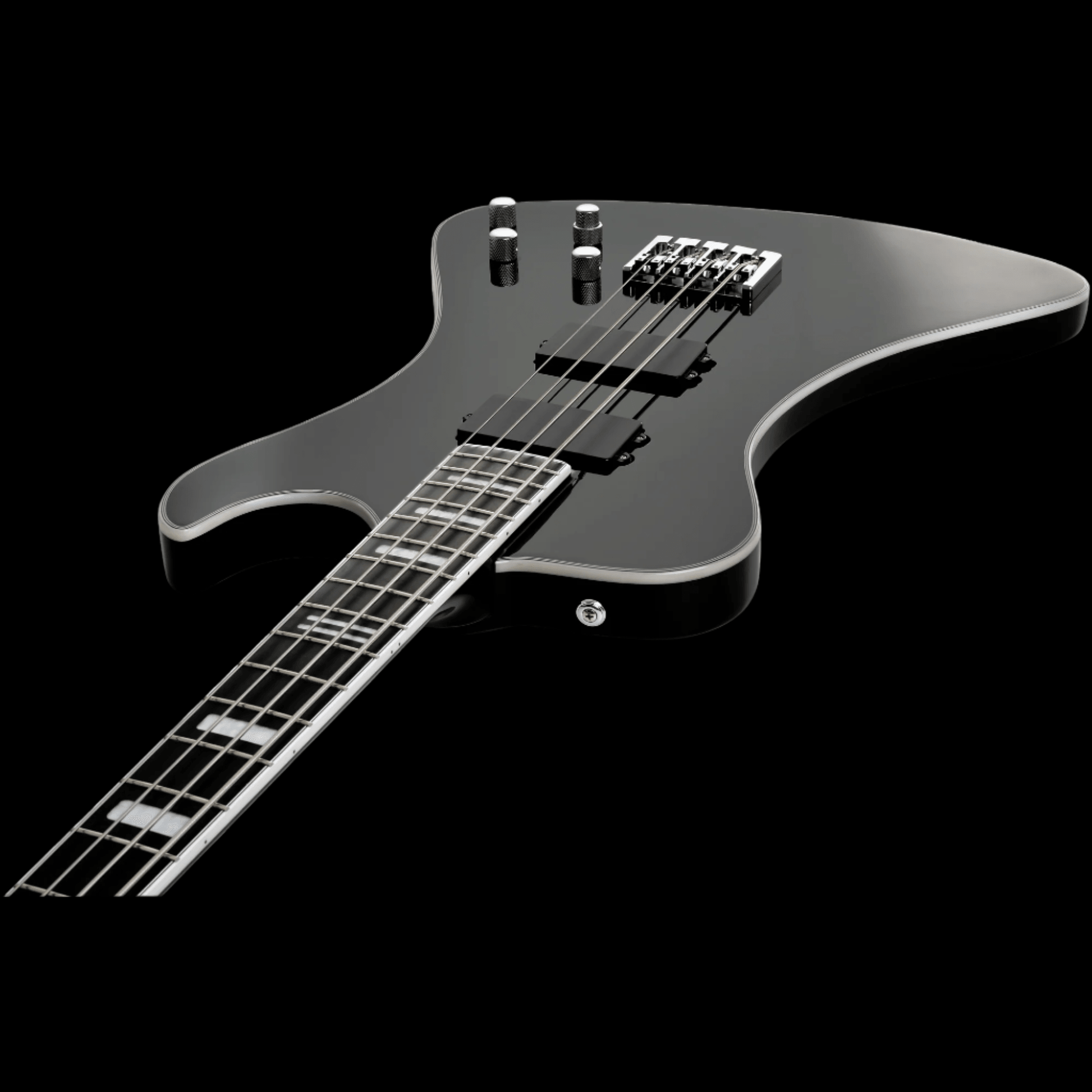 Hagstrom Nekromant 4 Bass Black Gloss Hagstrom Guitars Bass Guitars