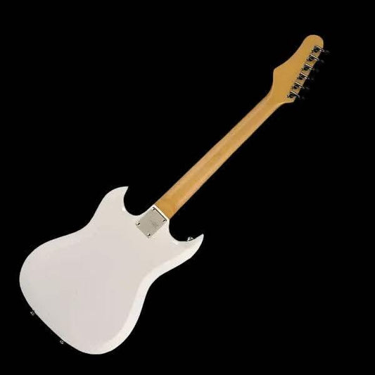 Hagstrom H-II Retroscape Guitar in White Gloss Hagstrom Guitars Electric Guitars