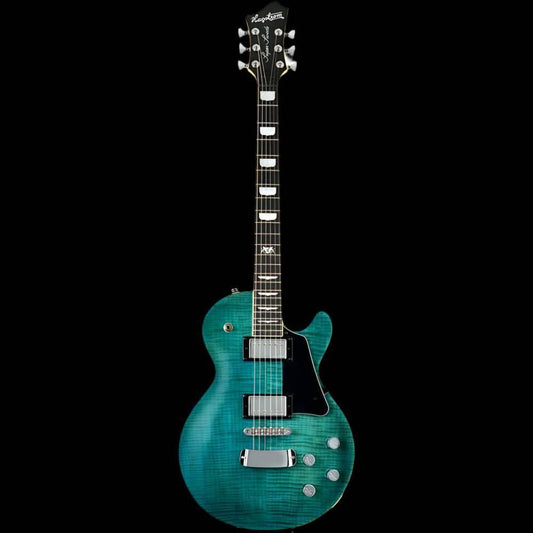 Hagstrom New Generation Super Swede Guitar in Fall Sky Gloss Hagstrom Guitars Electric Guitars