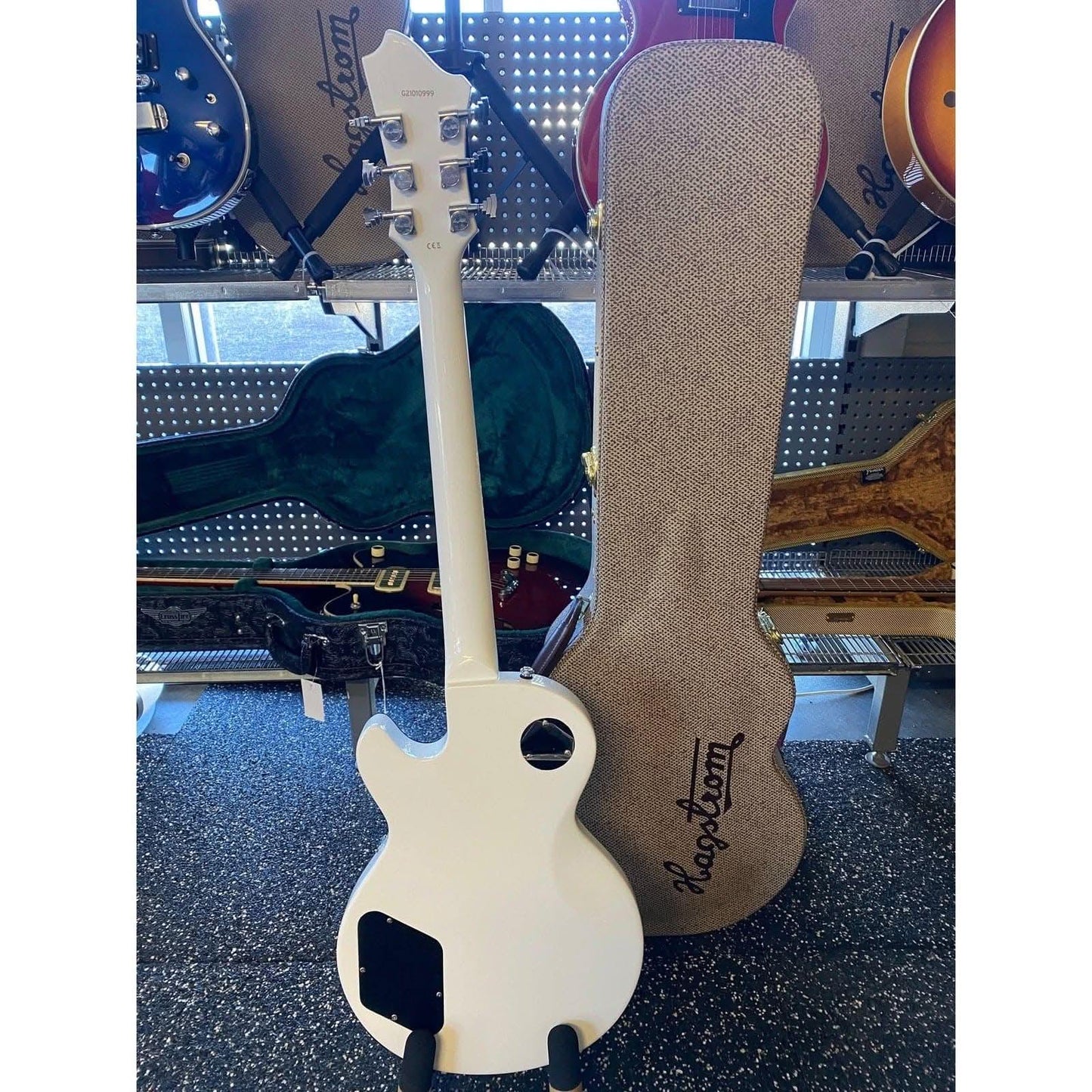 Hagstrom Super Swede Guitar in White Gloss