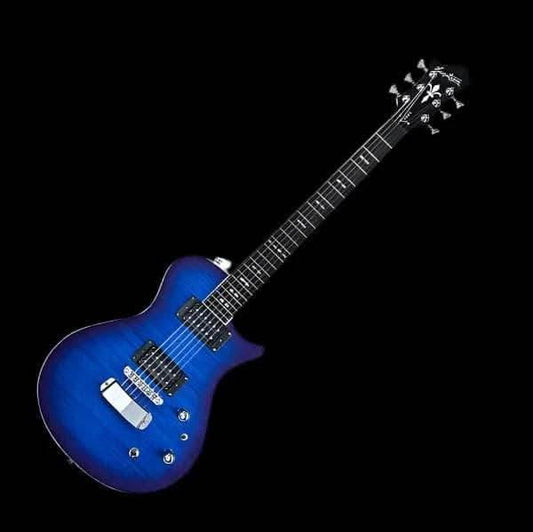 Hagstrom Ultra Swede Guitar in Worn Denim Hagstrom Guitars Electric Guitars