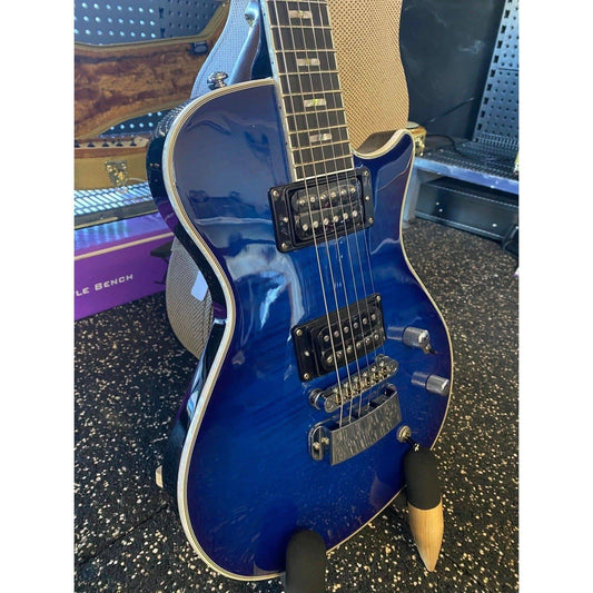 Hagstrom Ultra Swede Guitar in Worn Denim Hagstrom Guitars Electric Guitars