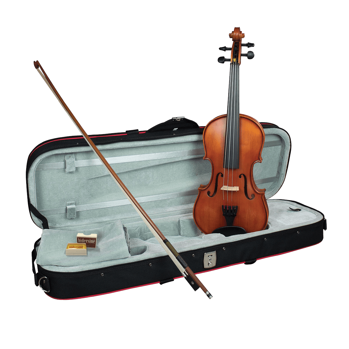 Hidersine Vivente Violin 1/2 Student Outfit - Setup Hidersine Violin
