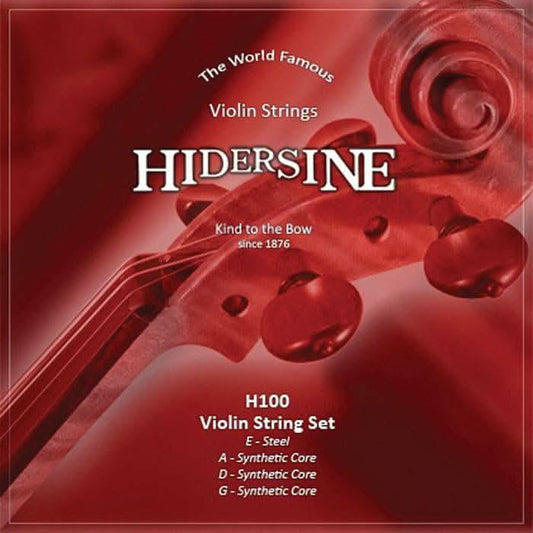 Hidersine H100C Violin String 1/2 Size Set Hidersine Violin Strings