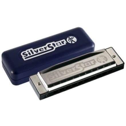 Hohner Enthusiast Series Silverstar Harmonica in the Key of C Hohner Harmonica