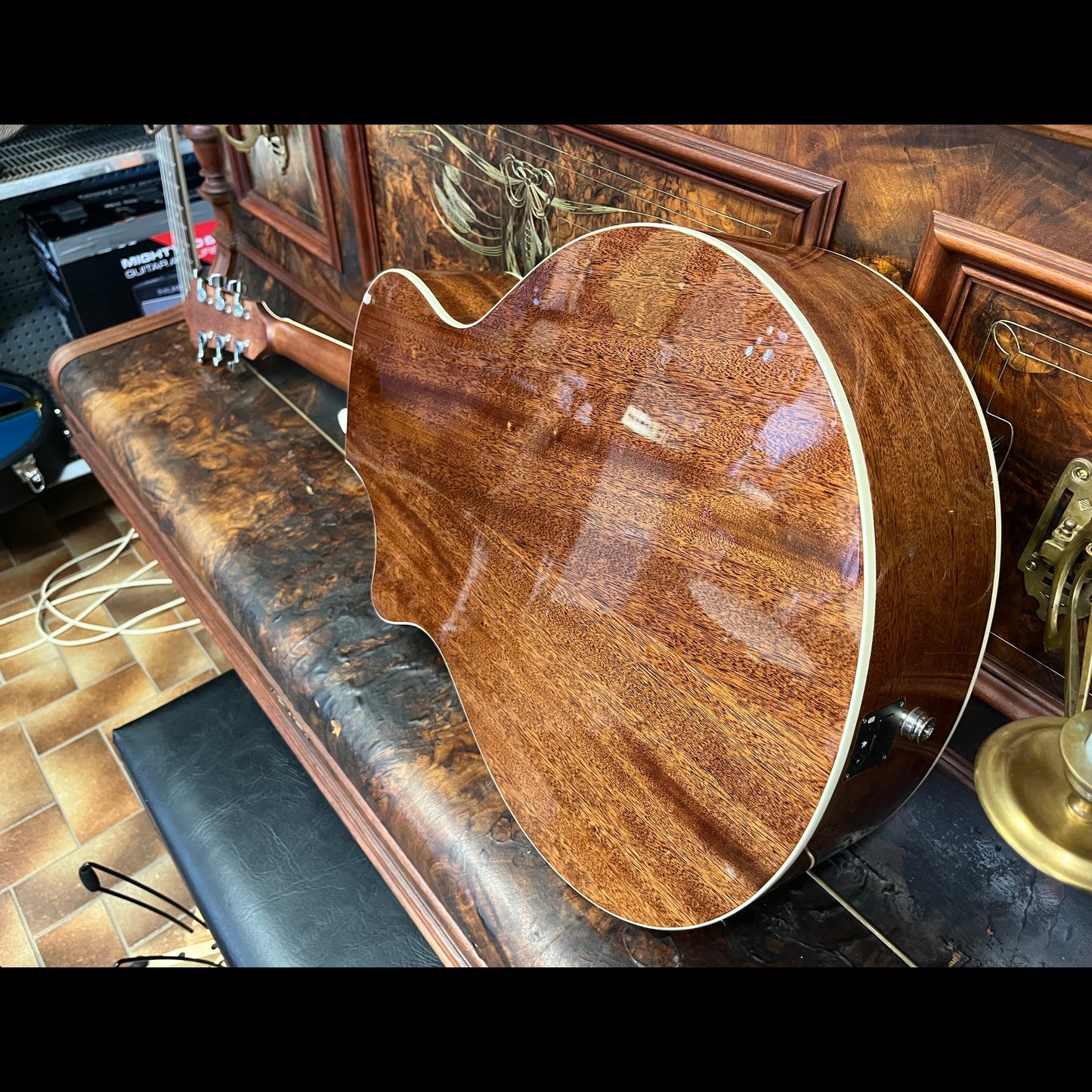 Ibanez AE245-NT Acoustic-Electric Guitar with Solid Okoume Top USED Ibanez Acoustic Guitars
