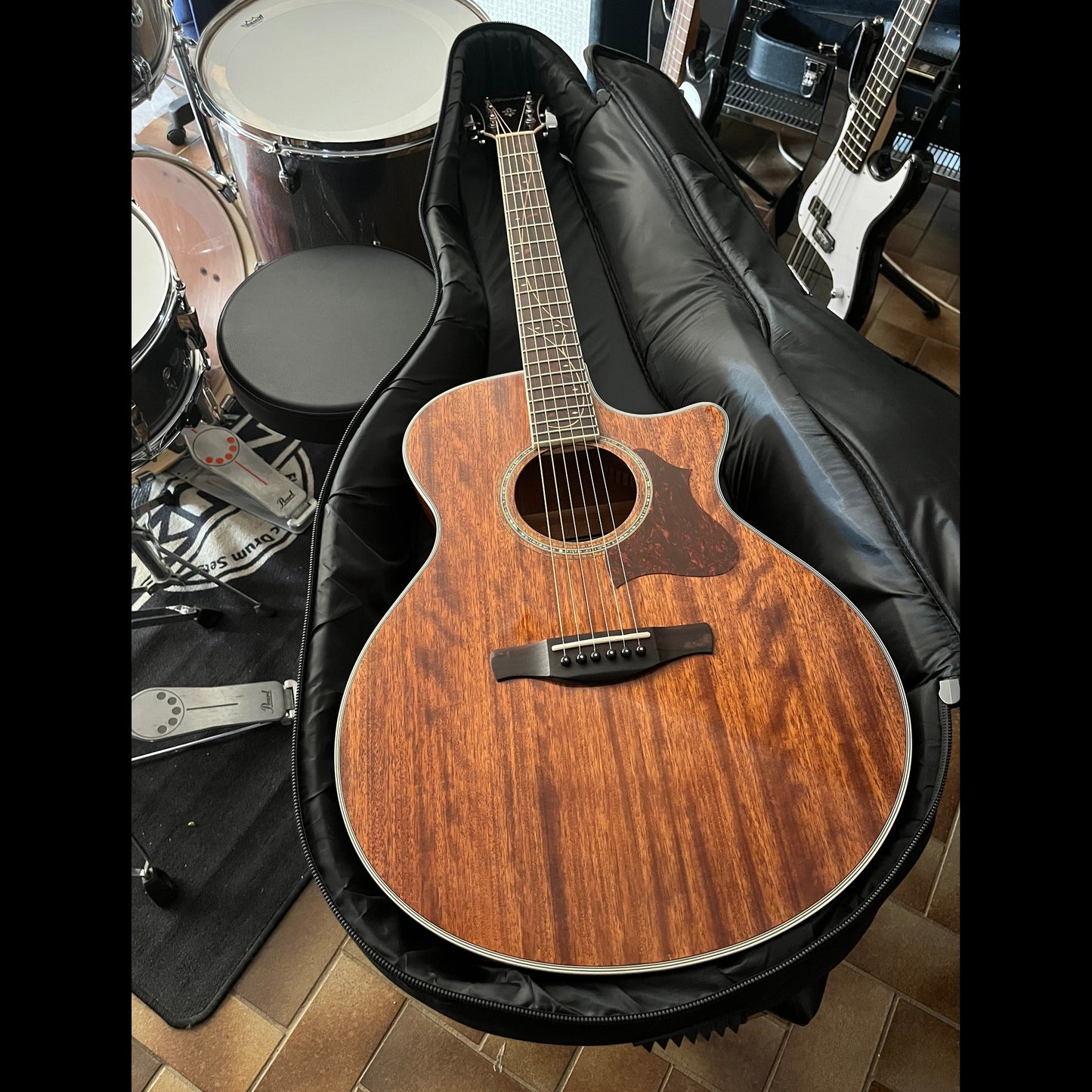 Ibanez AE245-NT Acoustic-Electric Guitar with Solid Okoume Top USED Ibanez Acoustic Guitars