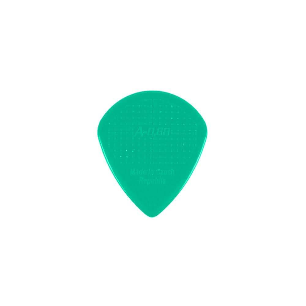 Janicek D-Grip Jazz-A Series Pick in Turquoise 0.88mm - 6pk