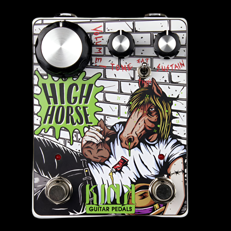 Kink High Horse Fuzz pedal based on the Foxx Tone Machine Kink Effects Pedals