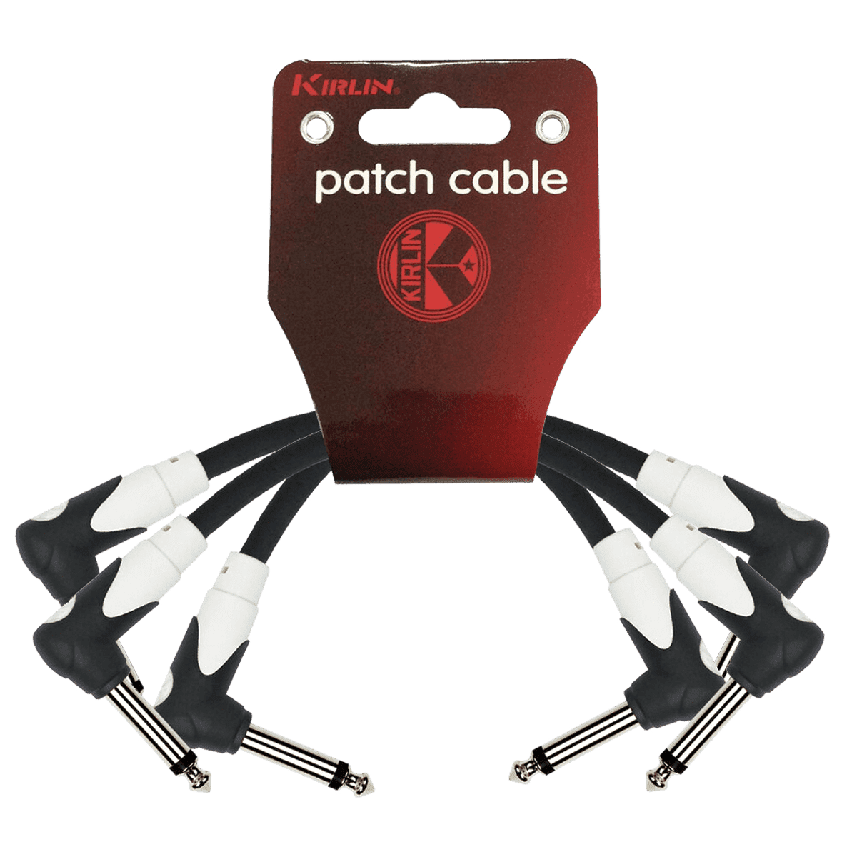 Kirlin KLG3203-3 Patch Cable 3 Inch Moulded Plugs 3-Pack Kirlin Cables & Leads