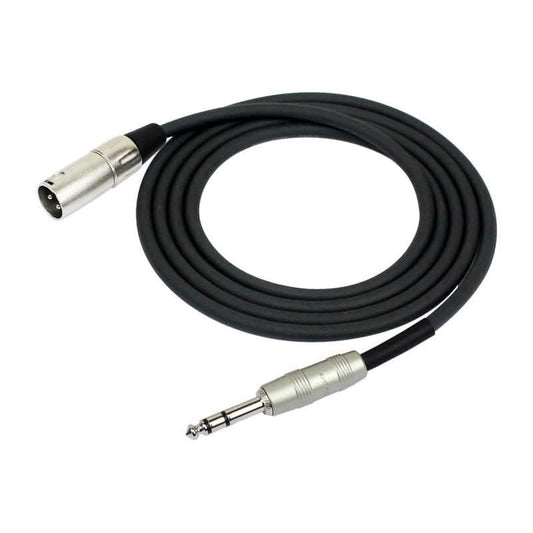 Kirlin KMP483PR-10 10FT Male XLR - 6.5 Stereo Jack Cable Kirlin Cables & Leads