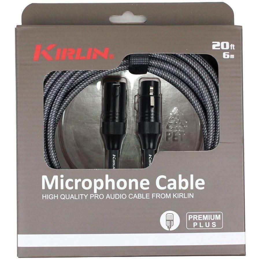 Kirlin Premium Plus 20ft XLR - XLR Cable Kirlin Cables & Leads