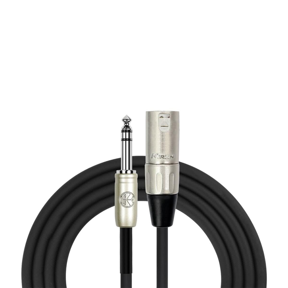Kirlin KMP483PR Male XLR - 6.5 Stereo Jack Cable - 20FT Kirlin PA & DJ