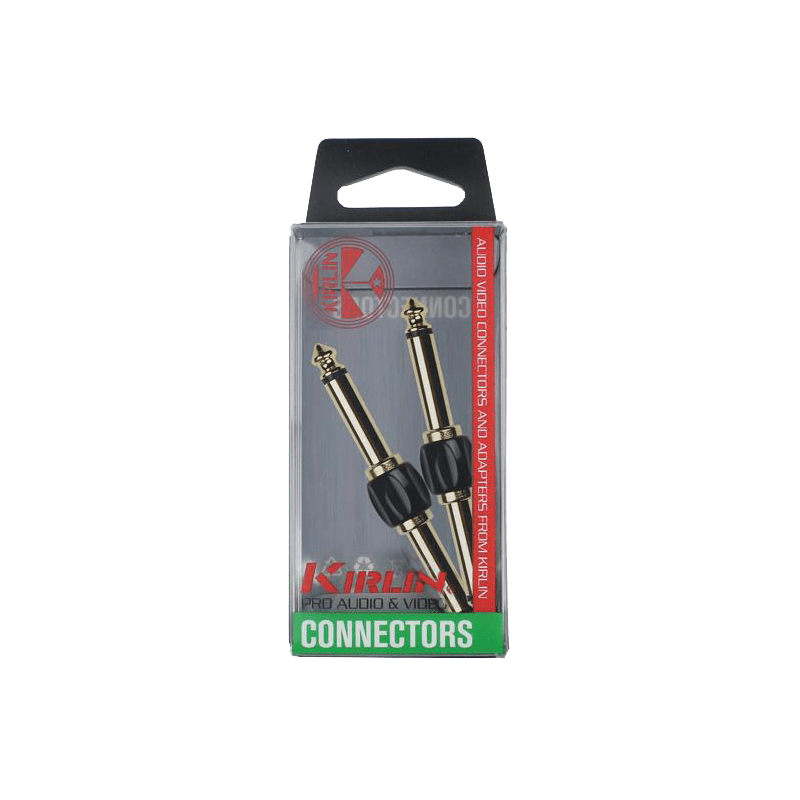 Kirlin K2631BG Pedal Adapter 1/4" Straight Pack of 2 Kirlin Pedal Accessories